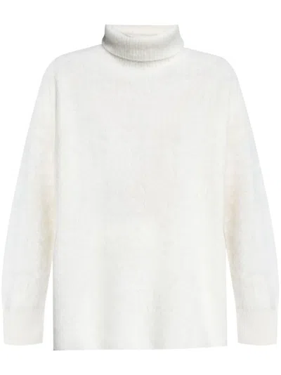 Lisa Yang Teresa Roll-neck Jumper In Beige