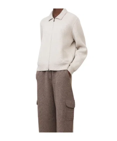 Lisa Yang The Aleya Cardigan Jacket In Neutral