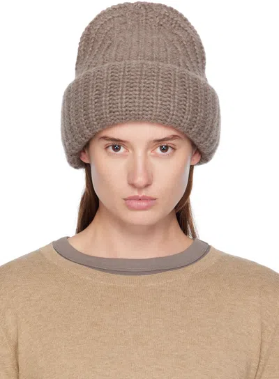 Lisa Yang トープ 'the Beatris' ビーニー In Brown