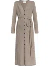 Lisa Yang Carlie Convertible Cashmere Maxi Dress In Neutrals