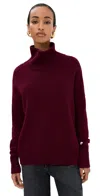 Lisa Yang The Cashmere Heidi Sweater Cherry/soft Pink In Cherry/soft Pink
