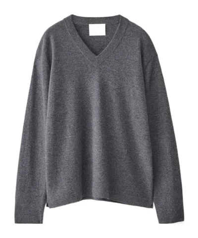 Lisa Yang The Clayton Sweater In Gray