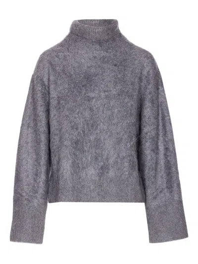 LISA YANG THE FLOREN HIGH-NECK CASHMERE SWEATER