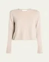 Lisa Yang The Ida Cashmere Crewneck Sweater In Sand
