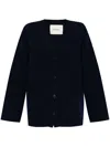 Lisa Yang Long-sleeved Cardigan In Blue