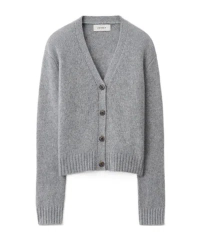 Lisa Yang The Marionette Cardigan In Gray