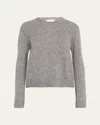 Lisa Yang Mira Cashmere And Silk Sweater In Soft Marble Fm