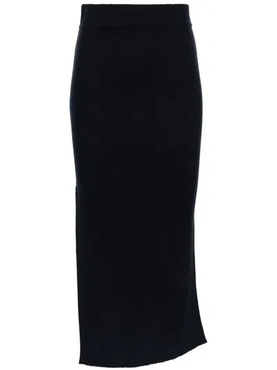 Lisa Yang Ronja Cashmere Midi Skirt In Blue