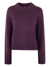 Lisa Yang The Sony Cashmere Sweater In Purple