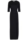 Lisa Yang The Tilde Cashmere Maxi Dress In Black