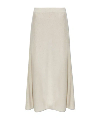 Lisa Yang Torie A-line Skirt In Gray