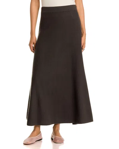 Lisa Yang Torie Cashmere Maxi Skirt In Brown