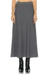 Lisa Yang Torie Skirt In Gray