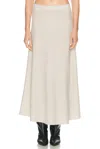 Lisa Yang Torie High-rise Cashmere Maxi Skirt In Neutral