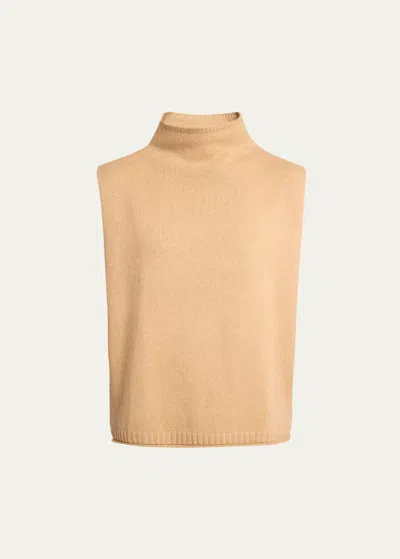 Lisa Yang Tova Cashmere Top In Brown