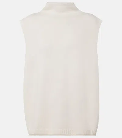 Lisa Yang Tova Cashmere Vest In Cream