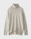 Lisa Yang Tröja Heidi Cashmere Oyster In Gray