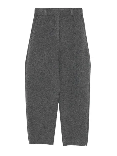 Lisa Yang Trousers Wirenda In Cashmere In Gray