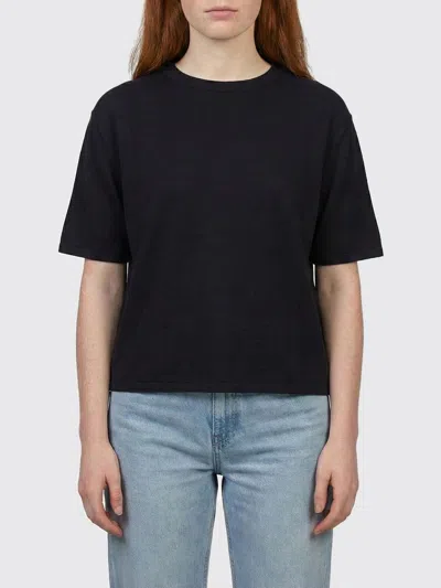 Lisa Yang Tシャツ  レディース カラー ブラック In Blue