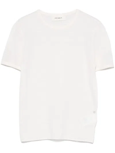 Lisa Yang T-shirts And Polos Ivory In White