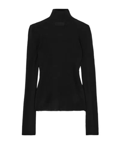 Lisa Yang Turtleneck Sweater In Black