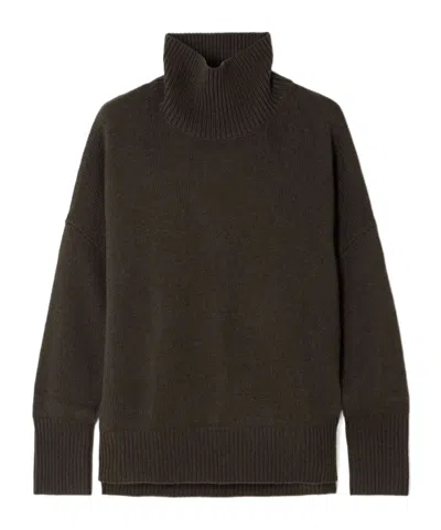Lisa Yang Turtleneck Sweater In Brown