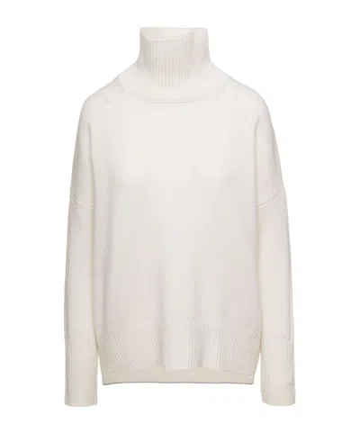 Lisa Yang Turtleneck Sweater In White