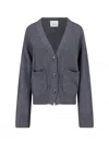 Lisa Yang Gray Danni Cardigan In Gray