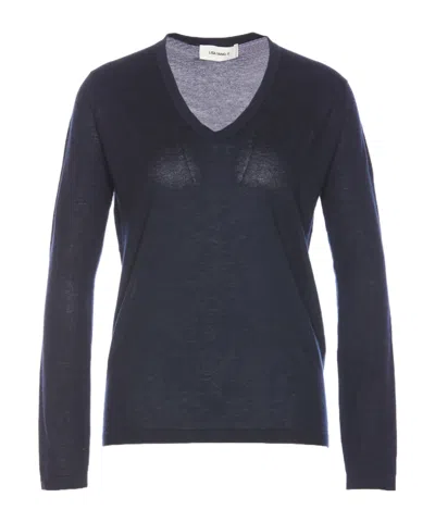 Lisa Yang Jane Sweater In Blue