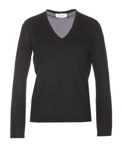 Lisa Yang V-neck Sweater In Black