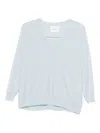 Lisa Yang V-neck Sweater In Blue