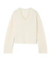 Lisa Yang Aletta Knitted Cashmere Jumper In White