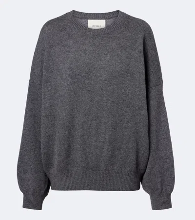 Lisa Yang Veira Cashmere Sweater In Gray