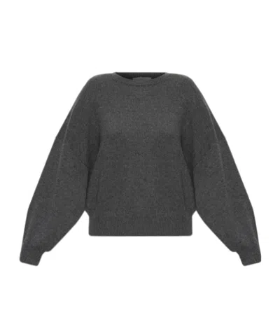 Lisa Yang Veira Relaxed Knitted Sweater In Black