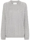 Lisa Yang Mila Sweater In Grey