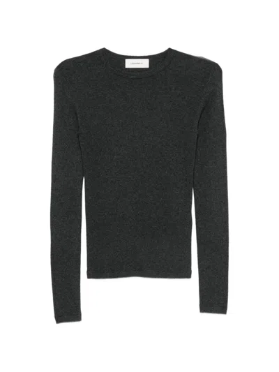 Lisa Yang Vivian Cotton And Cashmere T-shirt In Brown