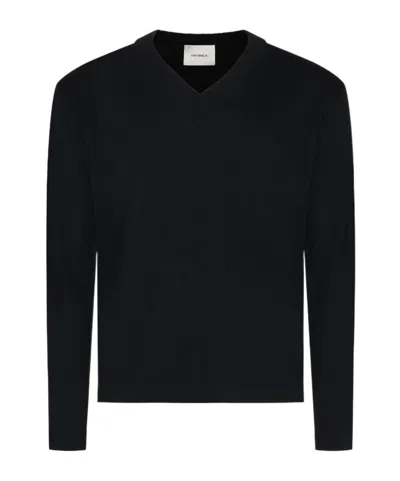 Lisa Yang V-neck Sweater In Black