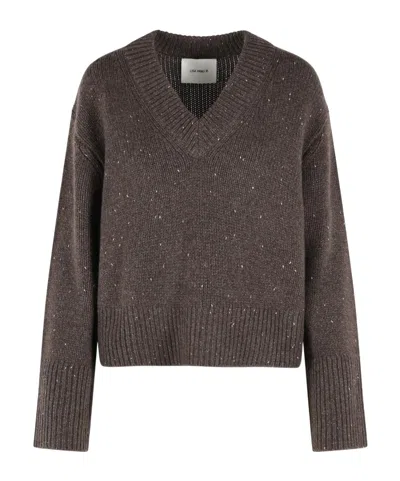 Lisa Yang V-neck Sweater In Brown