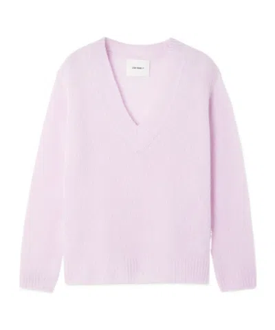 Lisa Yang V-neck Sweater In Pink