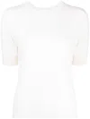 Lisa Yang 'ari' Cashmere T-shirt In White