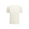 Lisa Yang White Cashmere T-shirt In Neutral