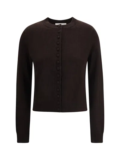 Lisa Yang Wilona Cardigan In Brown