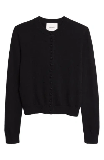 Lisa Yang Wilona Cashmere Cardigan In Black