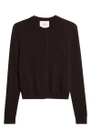 Lisa Yang Button-up Cashmere Cardigan In Burgundy