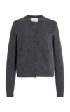 Lisa Yang Wilona Cashmere Cardigan In Gray