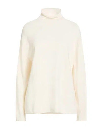 Lisa Yang Woman Turtleneck Cream Size 2 Cashmere In Neutral