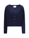 Lisa Yang Women Abby Cardigan In Blue