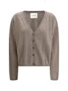 Lisa Yang Women Abby Cardigan In Brown