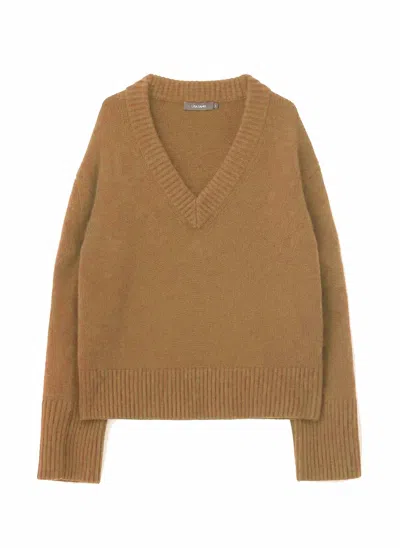 Lisa Yang Women's Aletta Sweater In Savannah In Brown