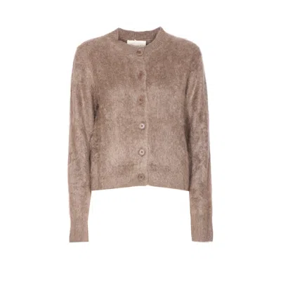 Lisa Yang Women Azalea Cardigan In Brown